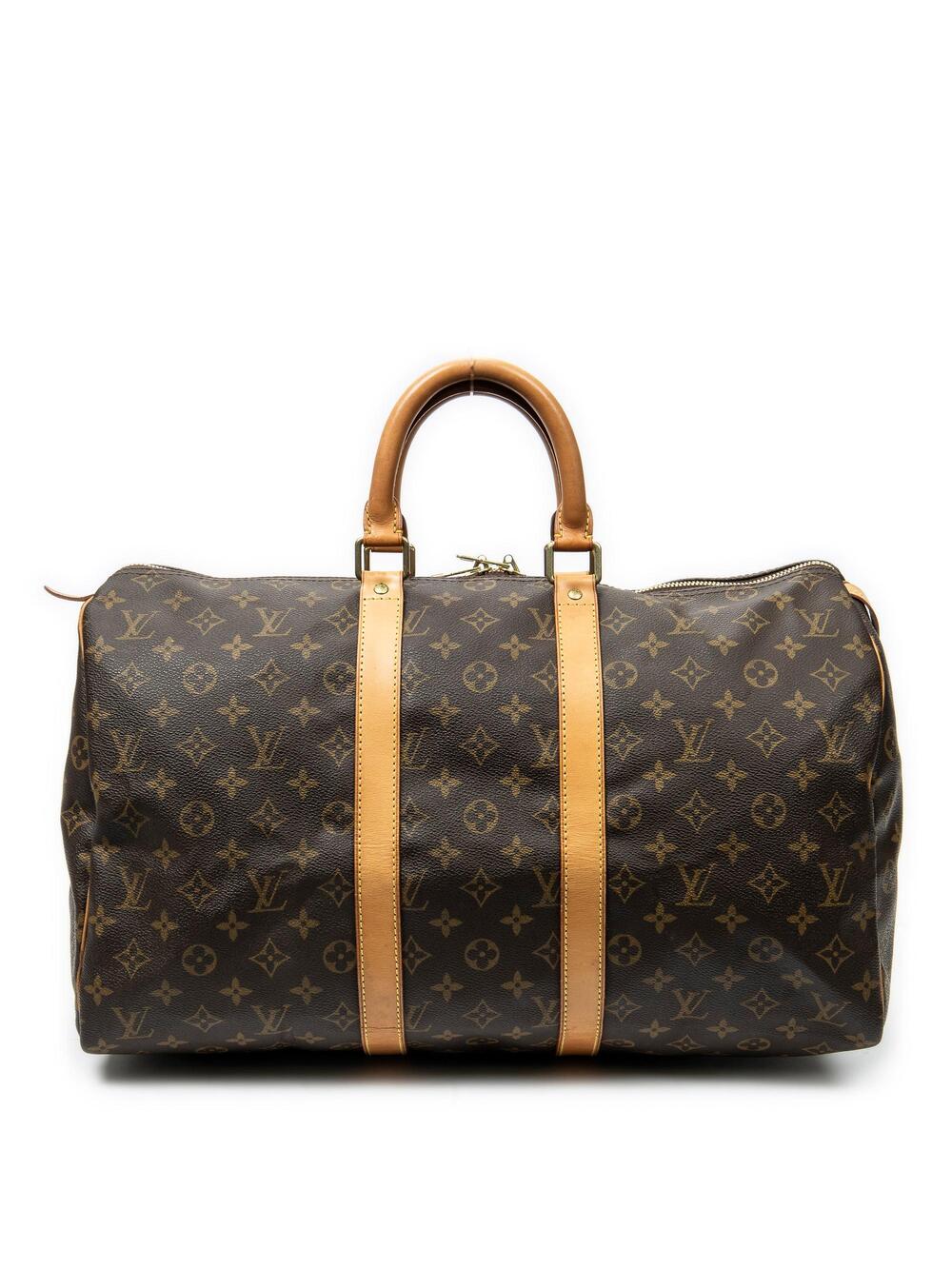 Louis Vuitton Keepall Bag Canvas 45 #274512L11B